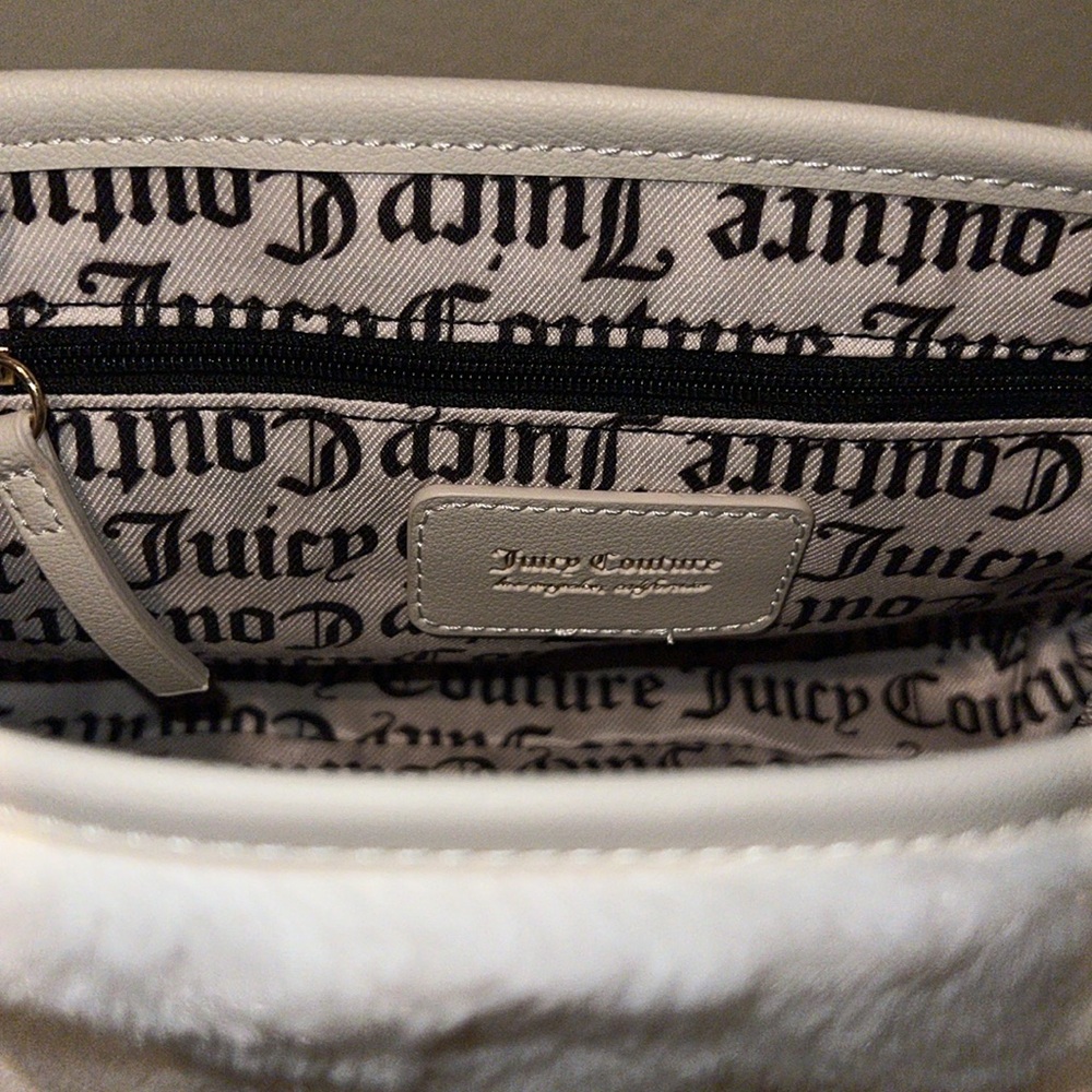 JUICY COUTURE Let’s Get Cozy Crossbody8Hx10Win-Angel Color - Picture 10 of 16